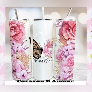 Blessed mama 20 onz Tumbler
